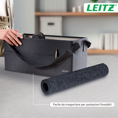 Mapa birou gri, 70 x 36 cm, Leitz